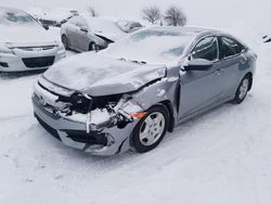 Salvage cars for sale at Montreal Est, QC auction: 2017 Honda Civic LX