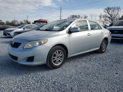 Salvage cars for sale at Riverview, FL auction: 2009 Toyota Corolla Base