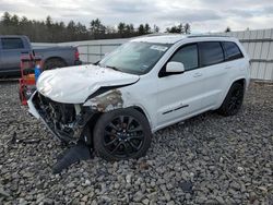 Salvage cars for sale from Copart Windham, ME: 2018 Jeep Grand Cherokee Laredo