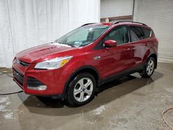 Salvage cars for sale at Leroy, NY auction: 2014 Ford Escape SE