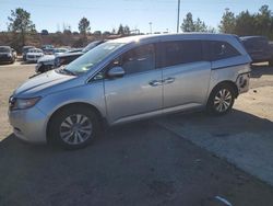 Salvage cars for sale at Gaston, SC auction: 2015 Honda Odyssey EX