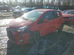 Toyota Yaris Vehiculos salvage en venta: 2015 Toyota Yaris