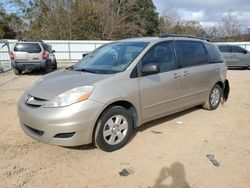 Salvage cars for sale at Theodore, AL auction: 2006 Toyota Sienna CE