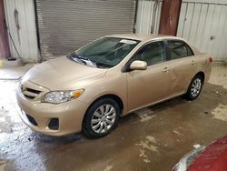 Salvage cars for sale from Copart Lansing, MI: 2012 Toyota Corolla Base