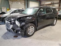 Salvage cars for sale at Eldridge, IA auction: 2019 Chevrolet Traverse LT