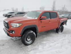 Salvage cars for sale at Montreal Est, QC auction: 2017 Toyota Tacoma Double Cab