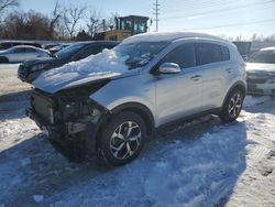 Salvage cars for sale at Bridgeton, MO auction: 2021 KIA Sportage LX