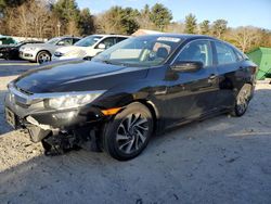 Salvage cars for sale at Mendon, MA auction: 2016 Honda Civic EX