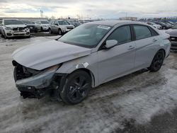 Salvage cars for sale at Rocky View County, AB auction: 2022 Hyundai Elantra SEL