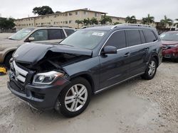 Salvage cars for sale at Opa Locka, FL auction: 2013 Mercedes-Benz GL 450 4matic