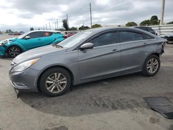 Salvage cars for sale at Miami, FL auction: 2013 Hyundai Sonata GLS