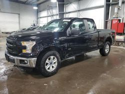 Salvage cars for sale at Ham Lake, MN auction: 2016 Ford F150 Super Cab