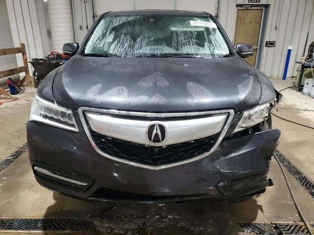 2016 Acura MDX Technology