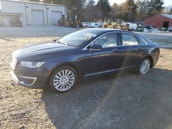 Salvage cars for sale from Copart Mendon, MA: 2017 Lincoln MKZ Premiere