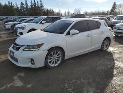 Salvage cars for sale at Bowmanville, ON auction: 2011 Lexus CT 200