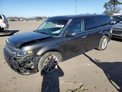 Vehiculos salvage en venta de Copart Woodhaven, MI: 2018 Ford Flex Limited