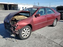 Salvage cars for sale at Sun Valley, CA auction: 2002 Toyota Camry LE