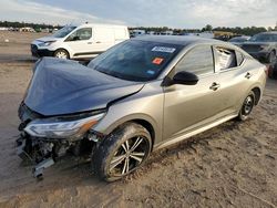 Nissan salvage cars for sale: 2021 Nissan Sentra SR