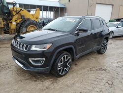 Jeep Vehiculos salvage en venta: 2017 Jeep Compass Limited