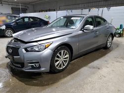 Salvage cars for sale at Candia, NH auction: 2015 Infiniti Q50 Base