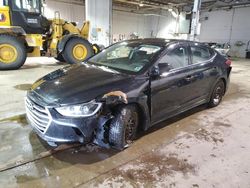 Salvage cars for sale at Moncton, NB auction: 2017 Hyundai Elantra SE