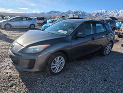 Salvage cars for sale at Magna, UT auction: 2012 Mazda 3 I