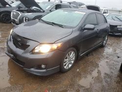 Salvage cars for sale at Elgin, IL auction: 2010 Toyota Corolla Base