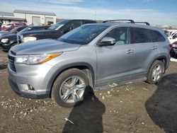 Salvage cars for sale at Earlington, KY auction: 2015 Toyota Highlander Limited