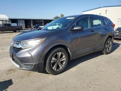 Salvage cars for sale at Fresno, CA auction: 2017 Honda CR-V LX