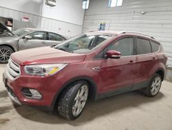 Ford salvage cars for sale: 2019 Ford Escape Titanium