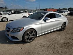 Mercedes-Benz Vehiculos salvage en venta: 2017 Mercedes-Benz C 300 4matic