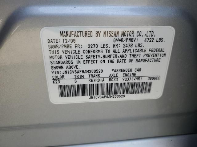 2010 Infiniti G37 Base