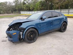 Salvage cars for sale at Fort Pierce, FL auction: 2024 Porsche Cayenne Coupe