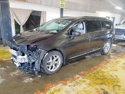 Salvage cars for sale at Indianapolis, IN auction: 2017 Chrysler Pacifica Touring L