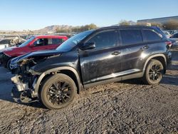 Salvage cars for sale at Las Vegas, NV auction: 2019 Toyota Highlander SE