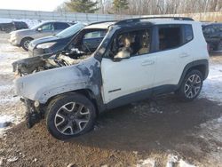 Salvage cars for sale at Davison, MI auction: 2016 Jeep Renegade Latitude