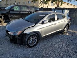 Vehiculos salvage en venta de Copart Opa Locka, FL: 2019 Hyundai Elantra SEL