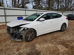 Salvage cars for sale at Austell, GA auction: 2018 Hyundai Elantra SEL