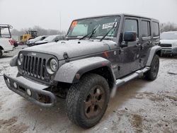 Jeep salvage cars for sale: 2014 Jeep Wrangler Unlimited Sahara