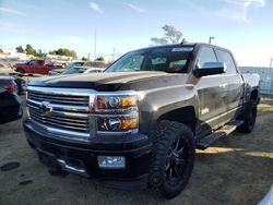 Salvage cars for sale at American Canyon, CA auction: 2015 Chevrolet Silverado K1500 High Country