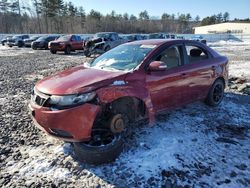 Salvage cars for sale at Windham, ME auction: 2010 KIA Forte EX