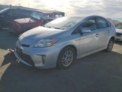 Salvage cars for sale at Martinez, CA auction: 2015 Toyota Prius