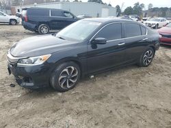 Salvage cars for sale at Hampton, VA auction: 2016 Honda Accord EX