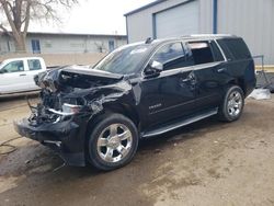 Salvage cars for sale at Albuquerque, NM auction: 2015 Chevrolet Tahoe K1500 LTZ