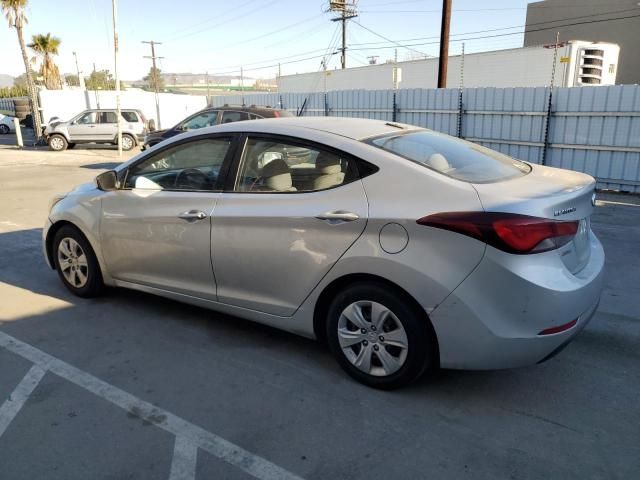 2016 Hyundai Elantra SE