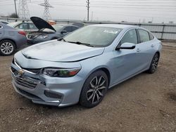 Salvage cars for sale at Elgin, IL auction: 2017 Chevrolet Malibu LT