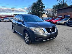 Nissan salvage cars for sale: 2014 Nissan Pathfinder S