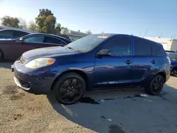 Salvage cars for sale from Copart Martinez, CA: 2005 Toyota Corolla Matrix XR