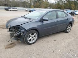 Salvage cars for sale at Greenwell Springs, LA auction: 2016 Toyota Corolla L