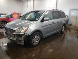 Honda Odyssey ex salvage cars for sale: 2007 Honda Odyssey EX